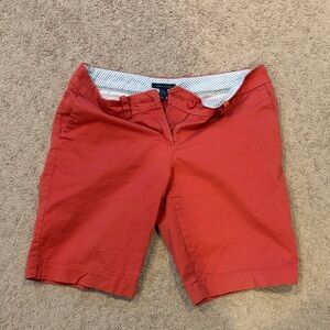 Tommy Hilfiger Vibrant Red Women's Bermudas